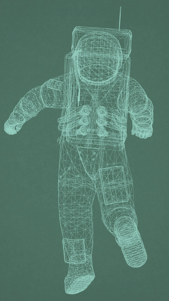 Illustration d'un cosmonaute